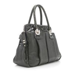 Chloe Large Heloise Gray Lambskin Leather Hobo